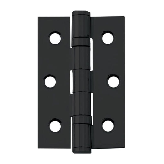 Manhattan Pack Of 3 Black Steel Ball Bearing Hinges 3 Inch