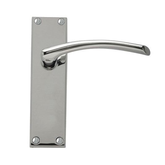 Intelligent Hardware Roma Latch Furniture in Chrome Plated - Long Plate