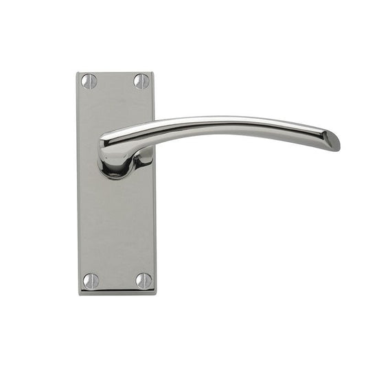 Intelligent Hardware Roma Latch Furniture in Chrome Plated - Short Plate