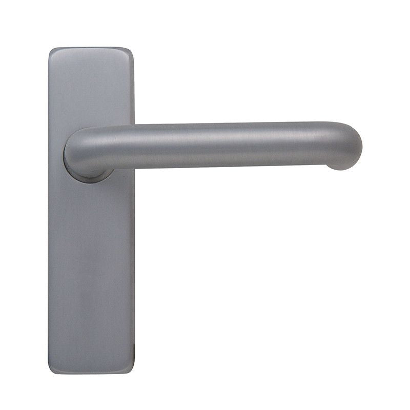 Intelligent Hardware Sheringham Concealed Lever Latch Furniture in Satin Aluminium