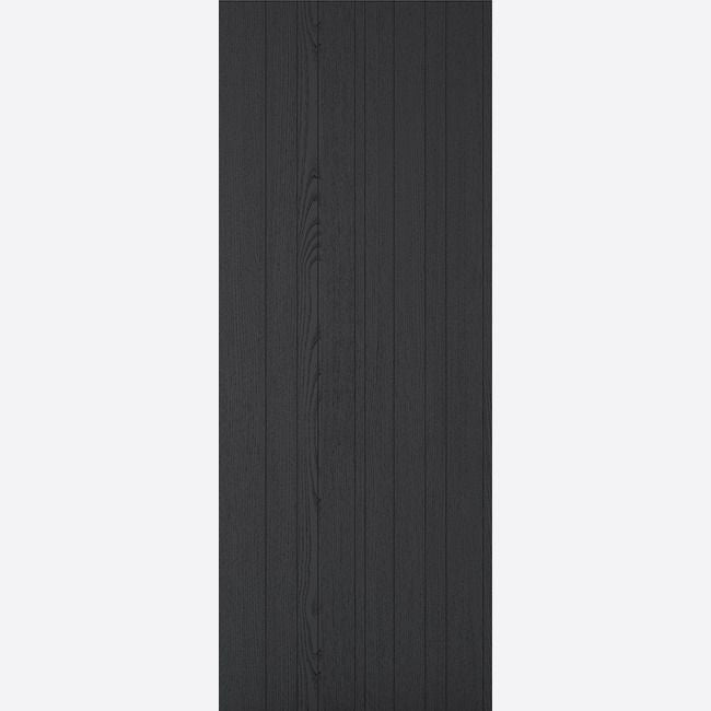 Internal Black Ash Montreal Laminate Fire Rated Door