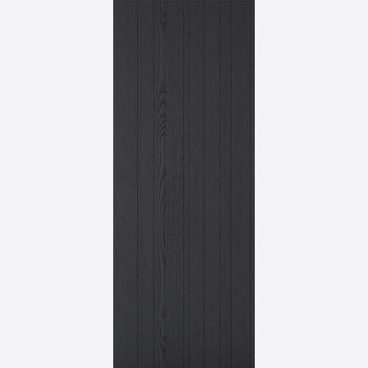 Internal Black Ash Montreal Laminate Fire Rated Door