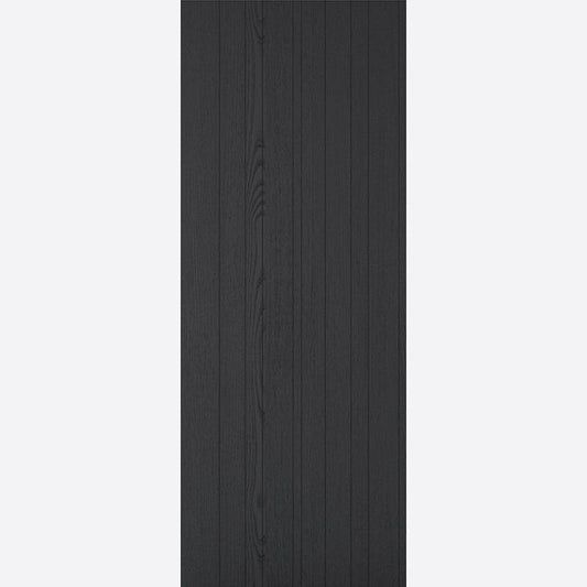 Internal Black Ash Montreal Laminate Fire Rated Door