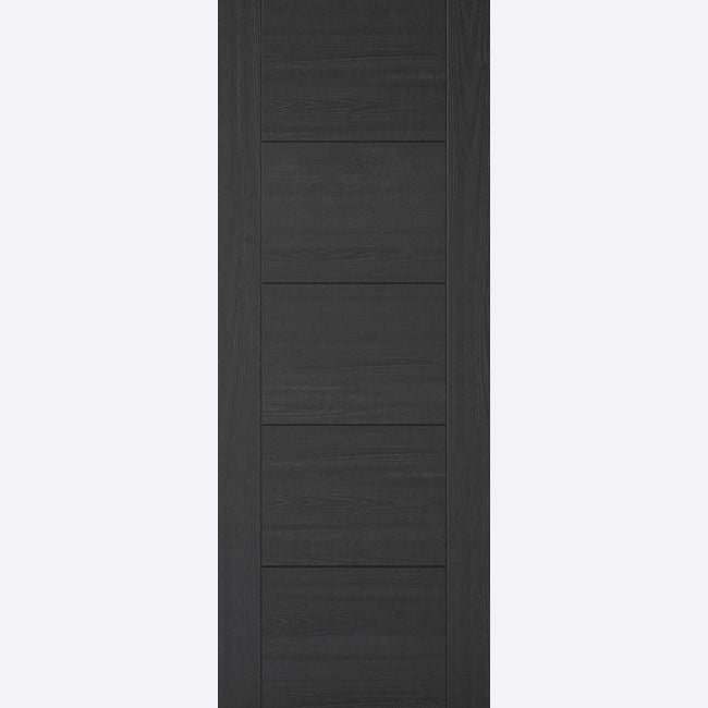 Internal Charcoal Black Vancouver 5P Door