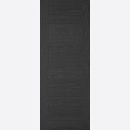 Internal Charcoal Black Vancouver 5P Door