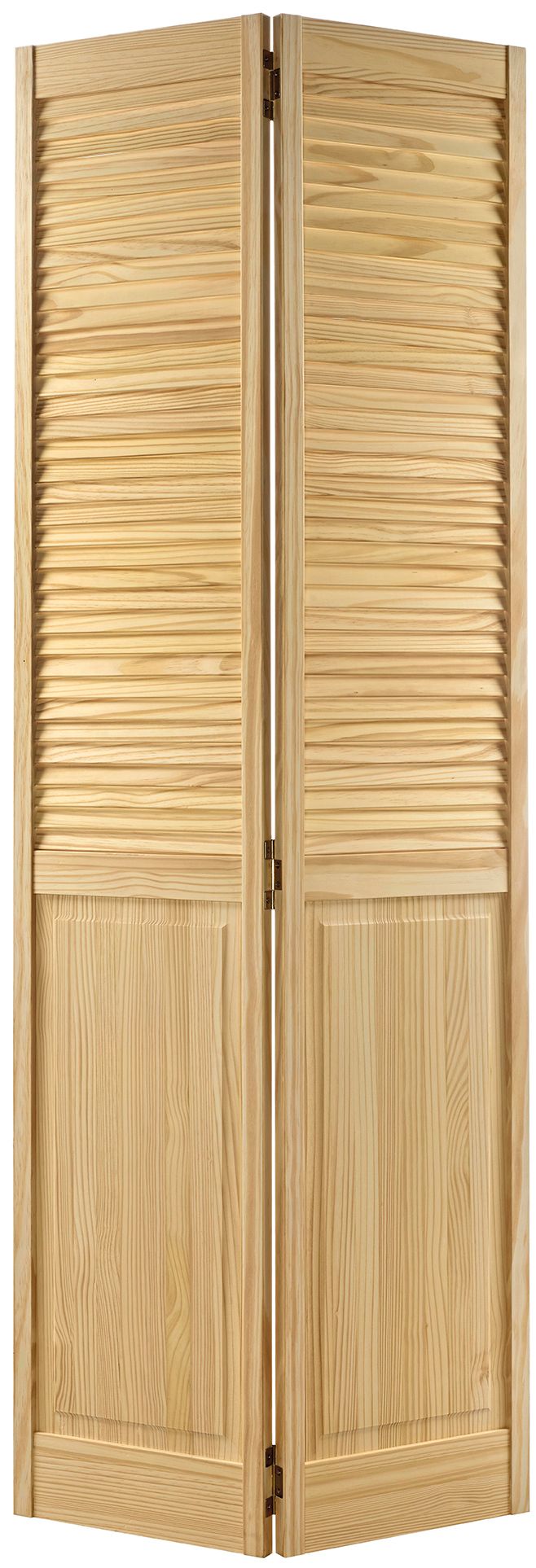 Internal Clear Pine Louvre 2P Door