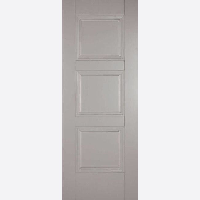 Internal Grey Amsterdam Door Panelled