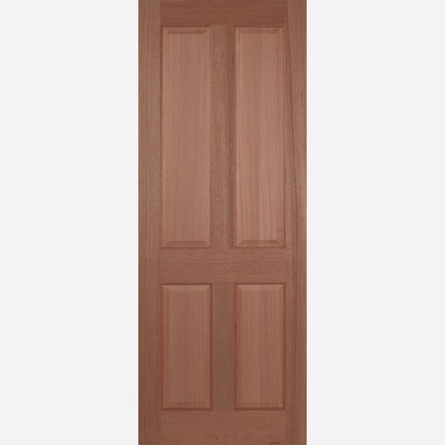 Internal Hardwood Regency 4 Panel Door