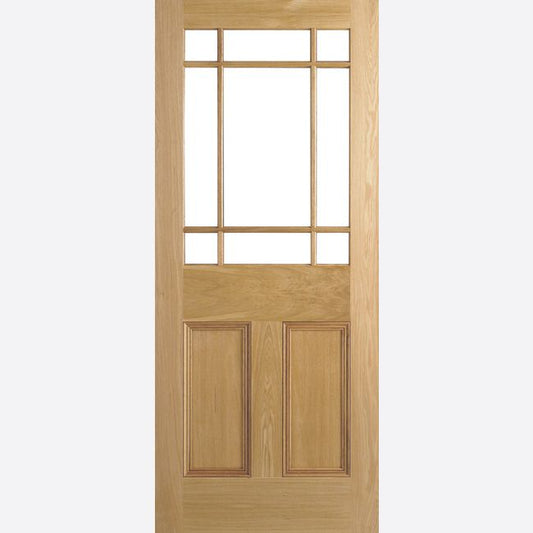 Internal Oak Downham Door Unglazed