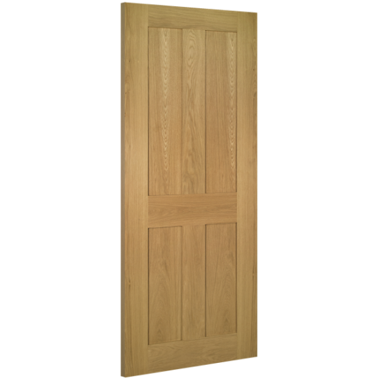 Deanta Internal Oak Eton 4 Panel Door