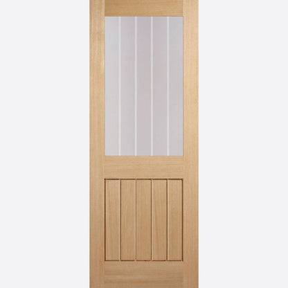 Internal Oak Mowbray Glazed Door Half Light Pre-Finished