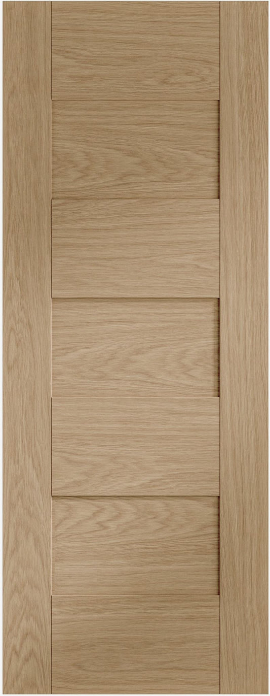 Internal Oak Perugia Fire Door Pre-Finished