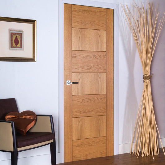 Internal Oak Sirocco Fire Door Prefinished