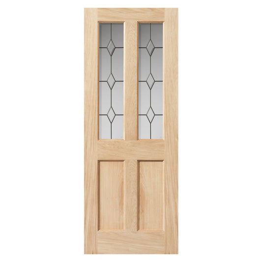 Internal Oak Churnet Glazed 2L Door