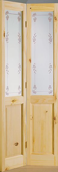 Internal Richmond Knotty Pine Bluebell Bifold Door 78x30"