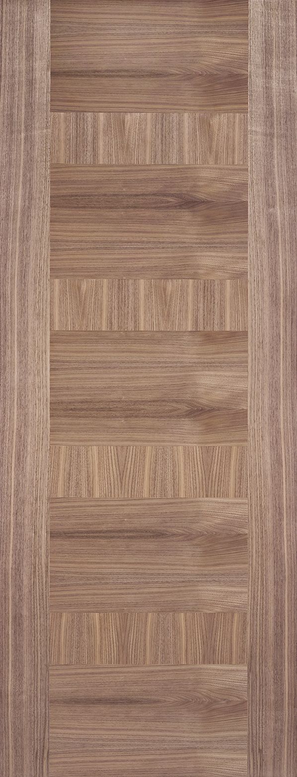 Internal Walnut Monaco Panelled Door