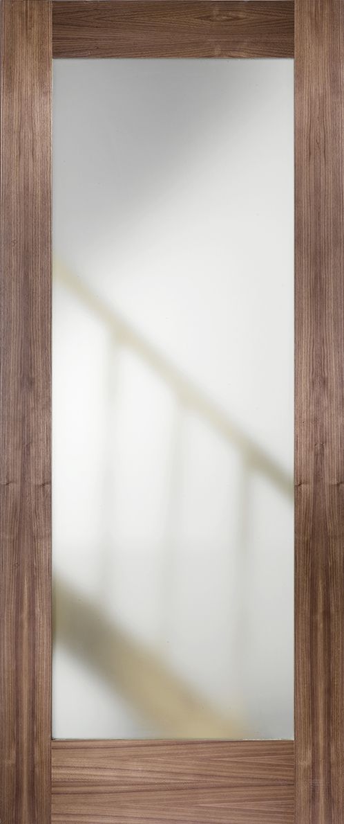 Internal Walnut Porto Frosted Glazed Door