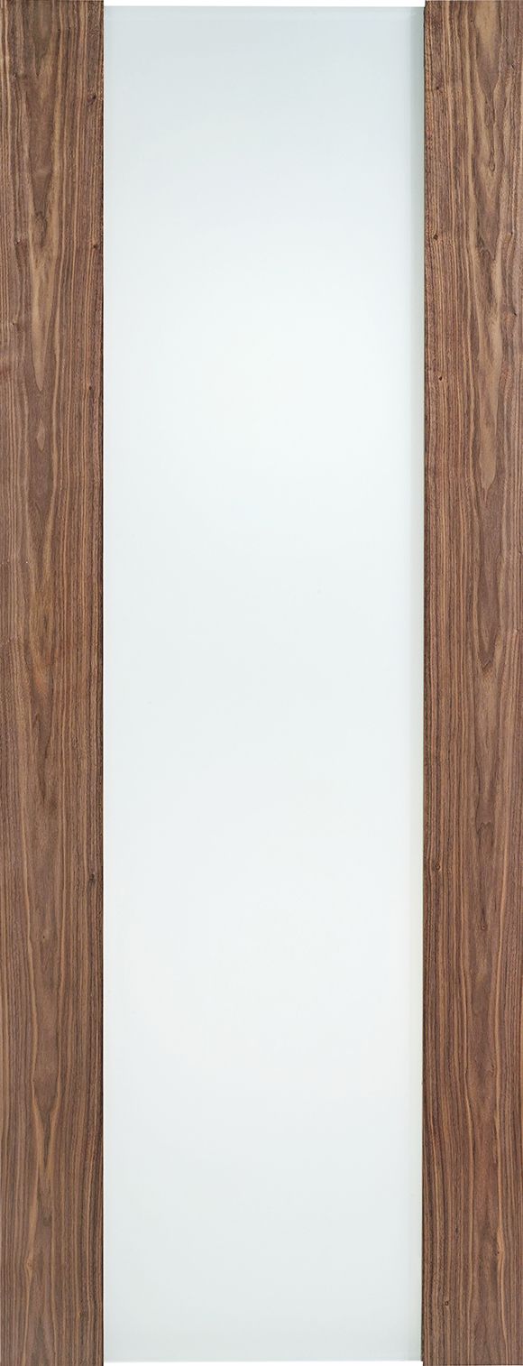 Internal Walnut Toronto Frosted Glazed Door