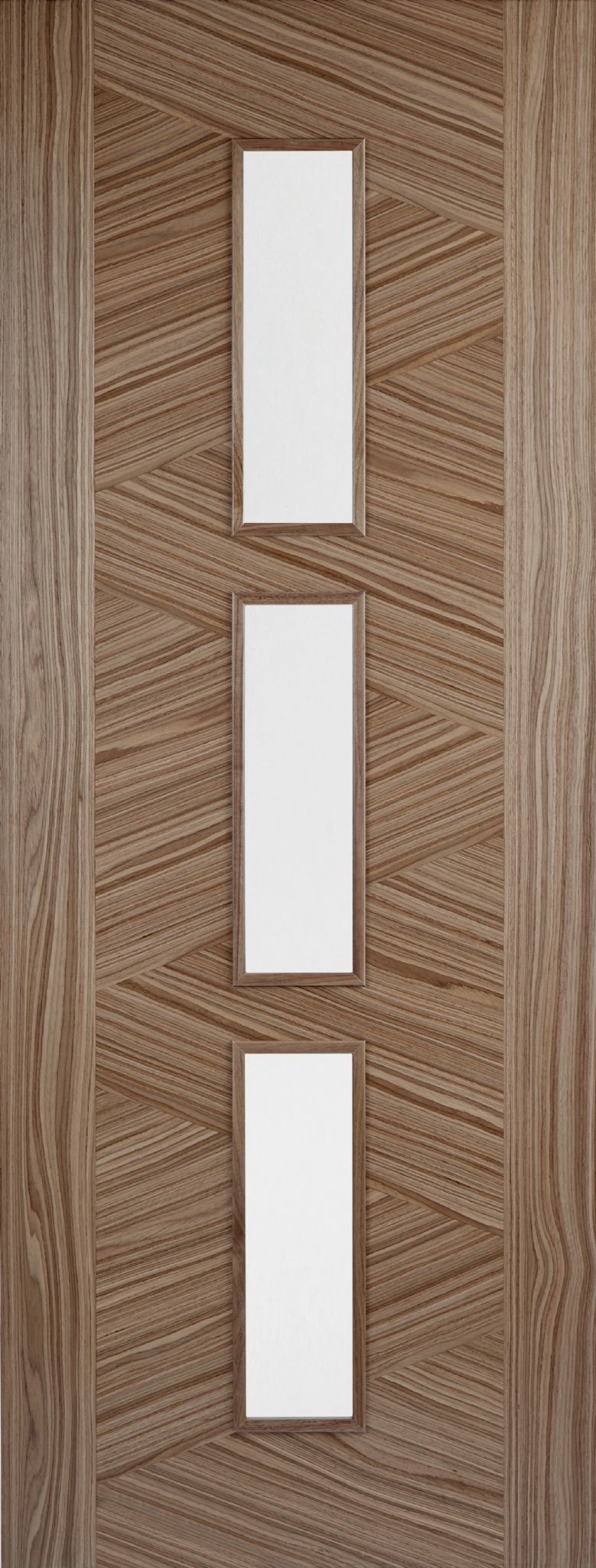 Internal Walnut Zeus Clear Glazed Door