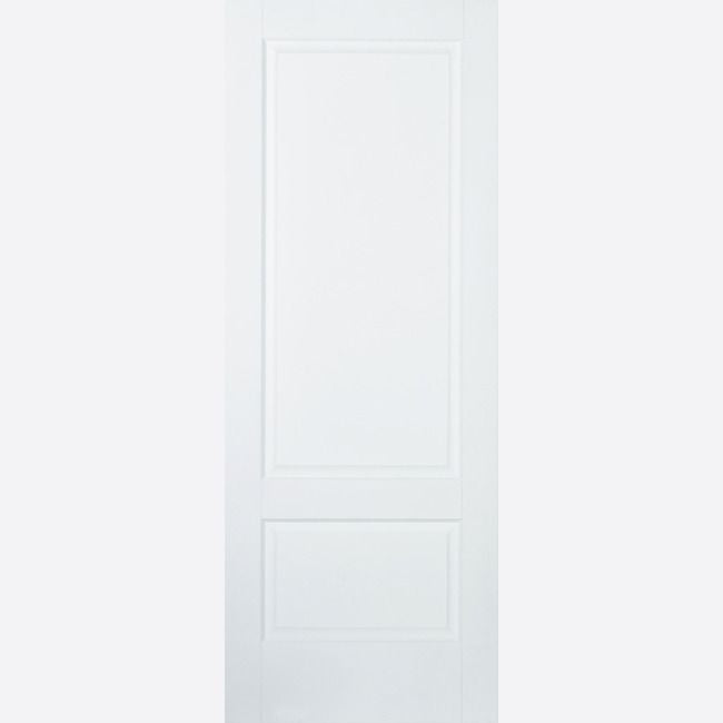 Internal White Brooklyn 2 Panel Door Panelled