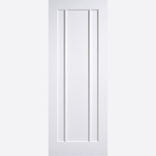 Internal White Lincoln 3 Panel Door Panelled