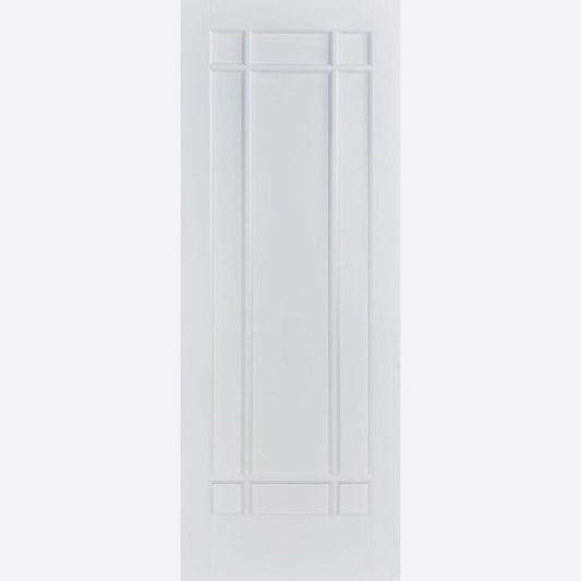 Internal White Manhattan Panelled Door