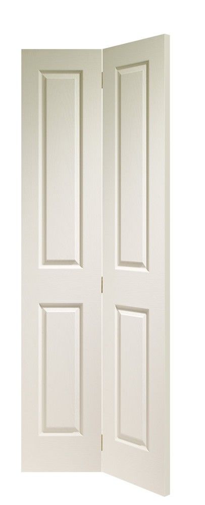 Internal White Moulded Victorian 4 Panel Bi-Fold Door