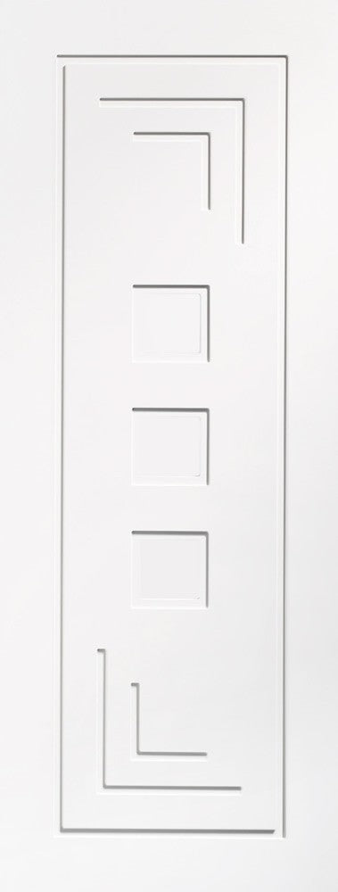 Internal White Primed Altino Panelled Door