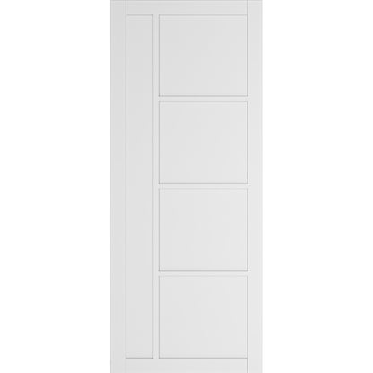 Deanta Internal White Primed Brixton Panel Door