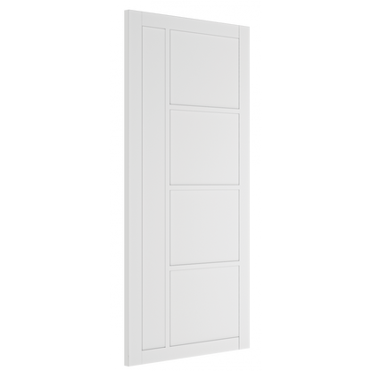 Deanta Internal White Primed Brixton Panel Door