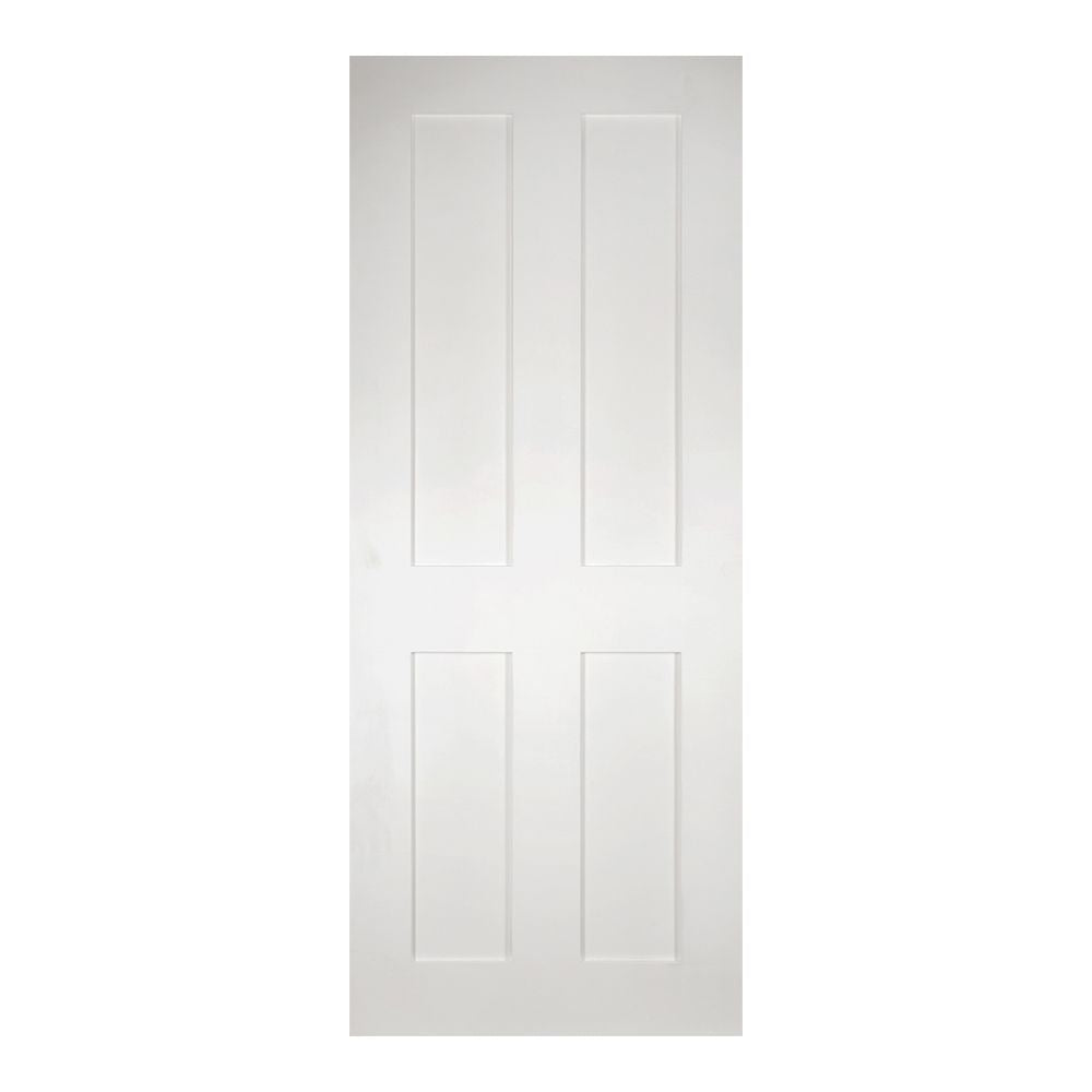 Deanta Internal White Primed Eton Door 4 Panel