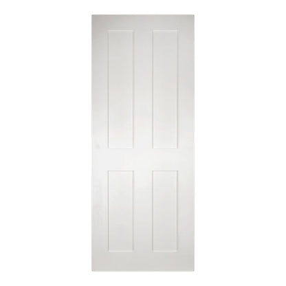 Deanta Internal White Primed Eton Door 4 Panel