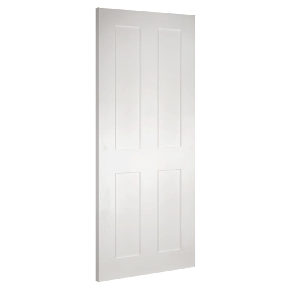 Deanta Internal White Primed Eton Door 4 Panel