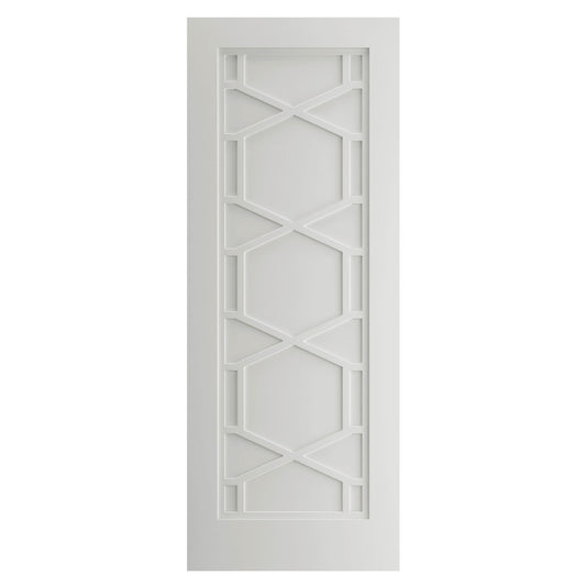 Internal White Primed Quartz Door