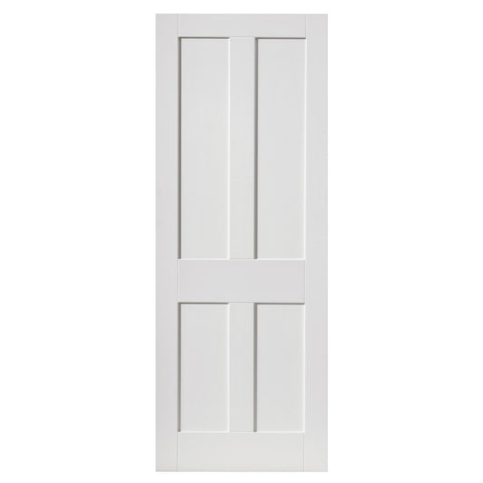 Internal White Primed 4 Panel Rushmore Fire Door