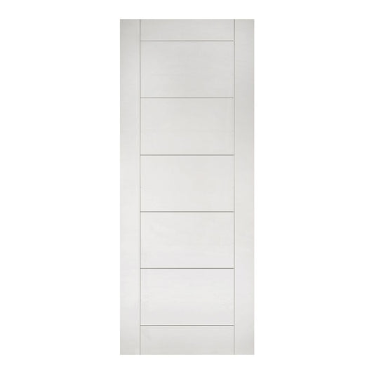 Deanta Internal White Primed Seville Panel Door