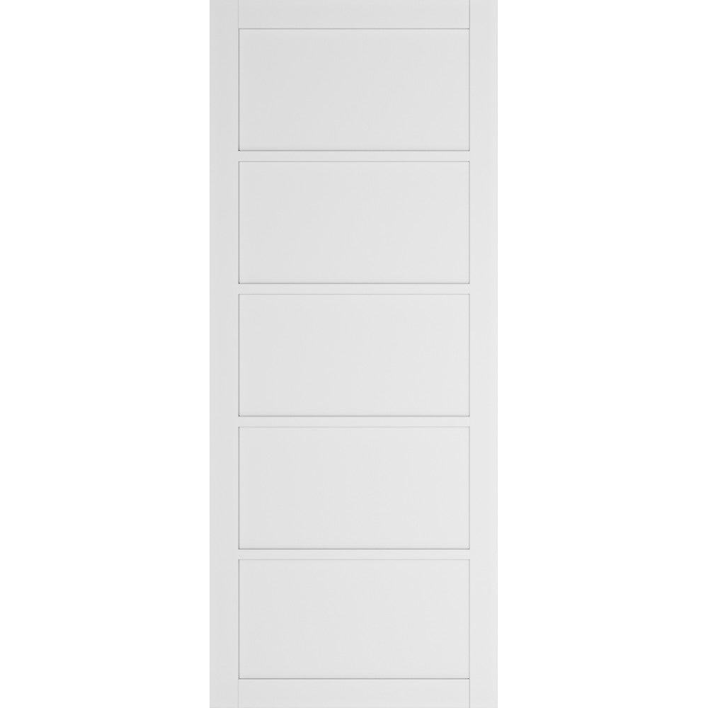 Deanta Internal White Primed Shoreditch Panel Door