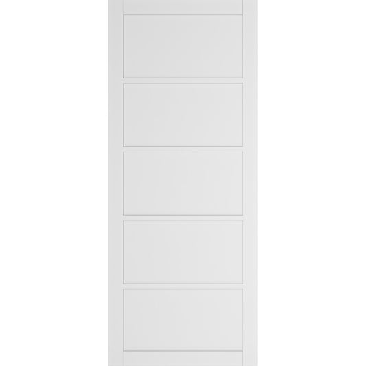 Deanta Internal White Primed Shoreditch Panel Door