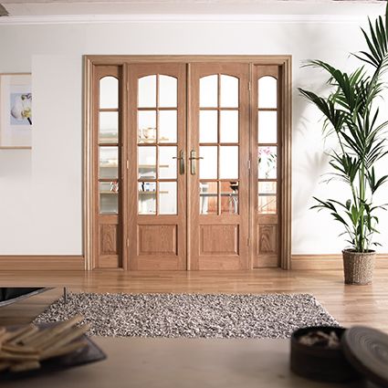 Internal Worthing Hardwood W6 Room Divider 2031 x 1904mm