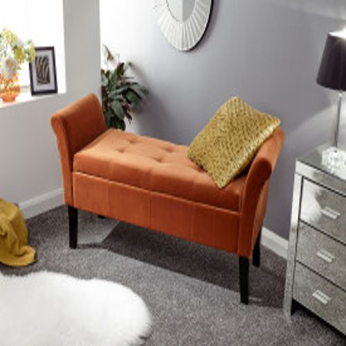 Osborne Window Seat Orange