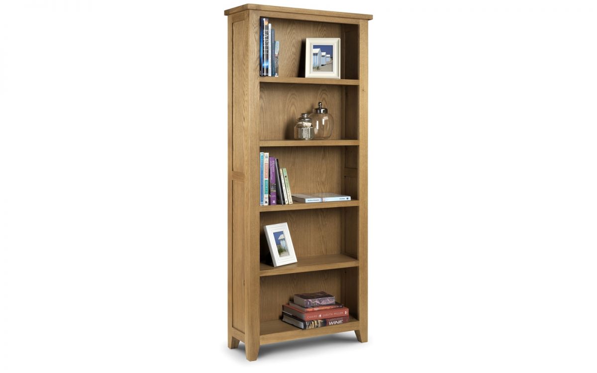 Julian Bowen Astoria Tall Bookcase Oak