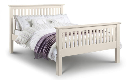 Julian Bowen Barcelona White Bed Kingsize