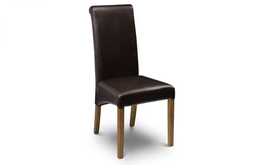 Julian Bowen Cuba Dining Chair Oak Leg