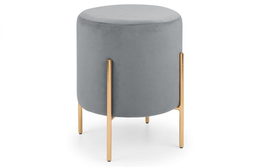 Julian Bowen Harrogate Stool - Grey