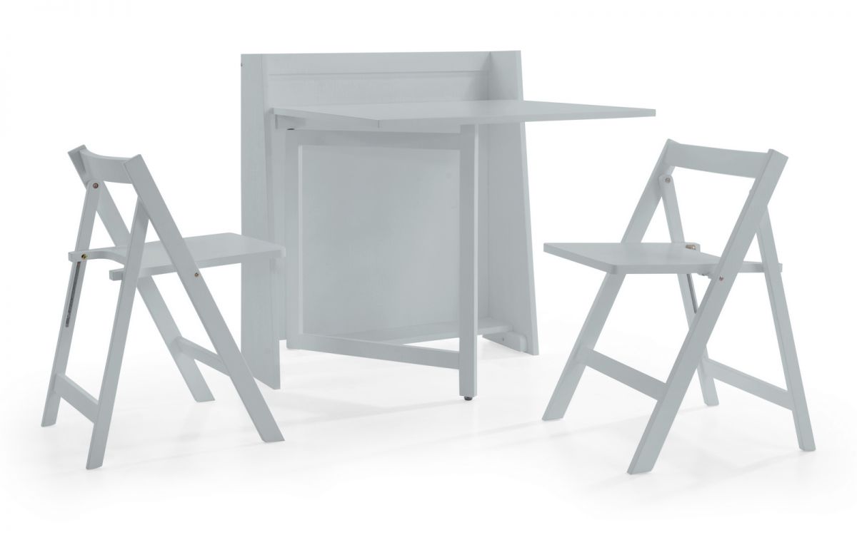 Julian Bowen Helsinki Light Grey Dining Set