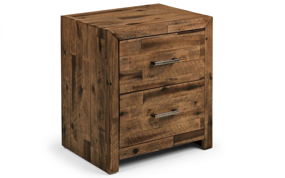 Julian Bowen Hoxton 2 Drawer Bedside