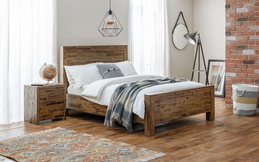 Julian Bowen Hoxton  Rustic Double Bed