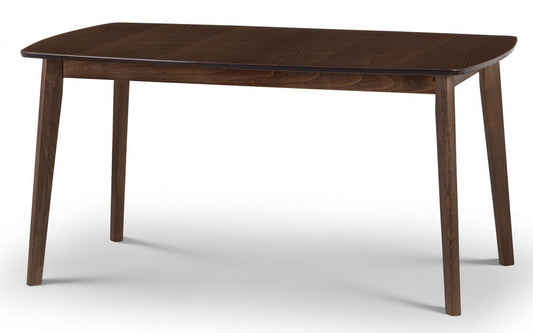 Julian Bowen Kensington Walnut Extending Dining Table