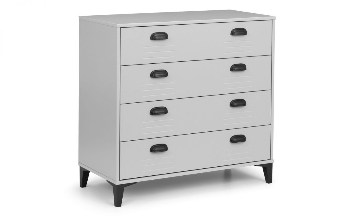 Julian Bowen Lakers Locker 4 Drawer Chest