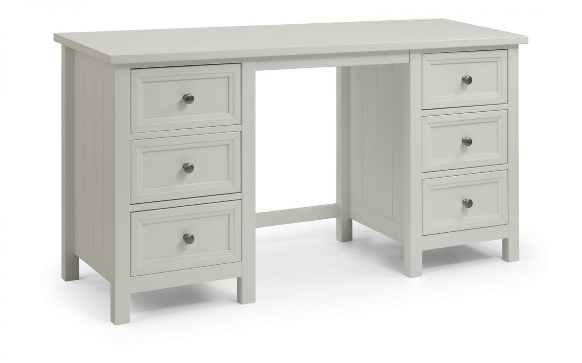 Julian Bowen Maine Dressing Table-Dove Grey